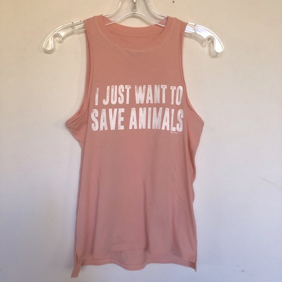 Billabong Other - I just Want To Save Animals Girls Tank Top